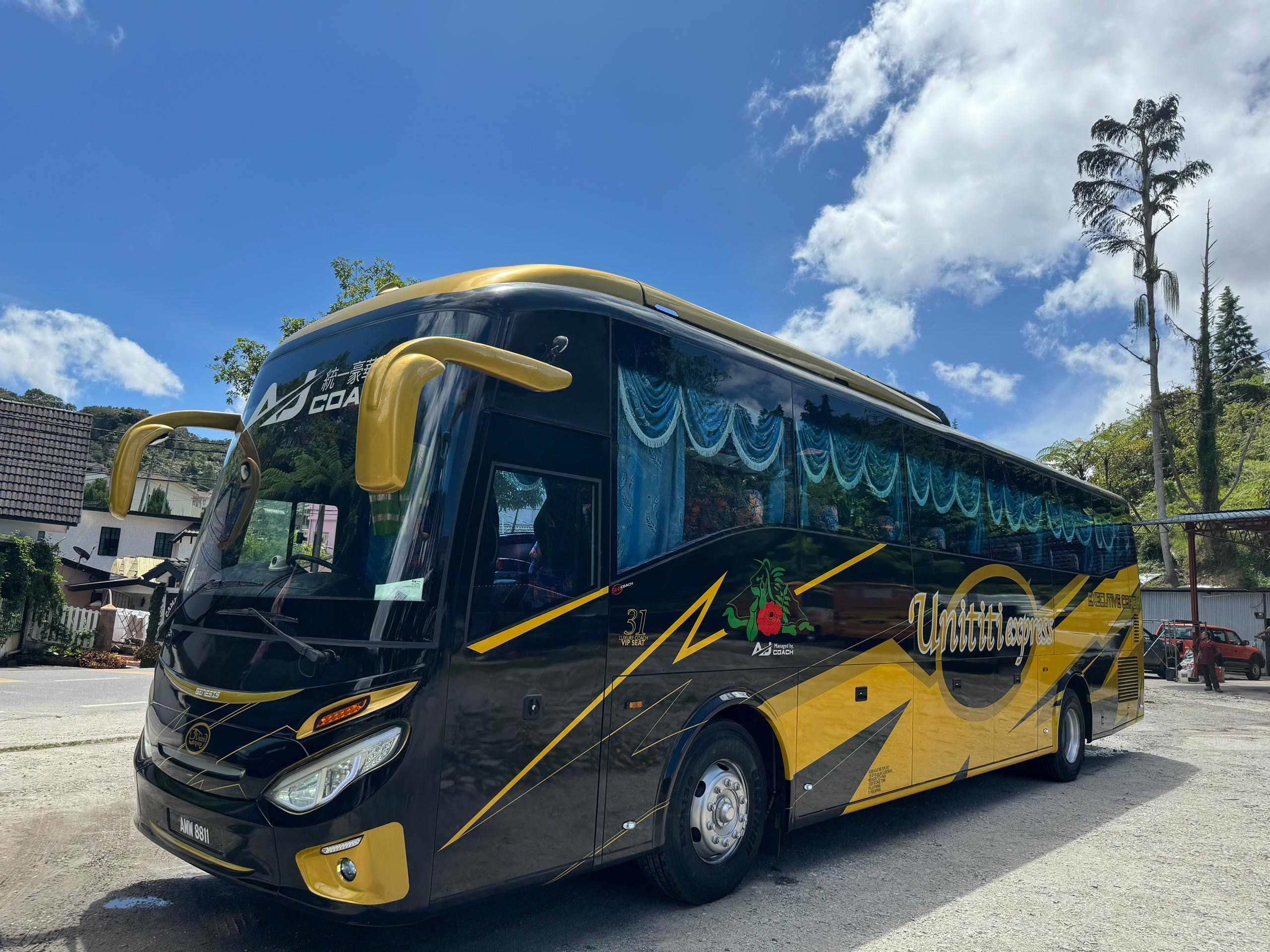 Cameron Highlands - Kuala Lumpur Bus by Unititi Express