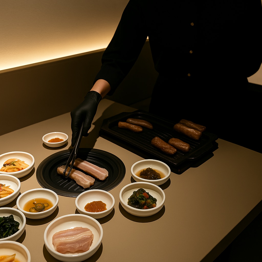 Premium Korean BBQ  Experience  — Live Grilling by a BBQ Master