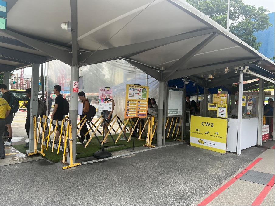 Queen Street Bus Terminal collect point