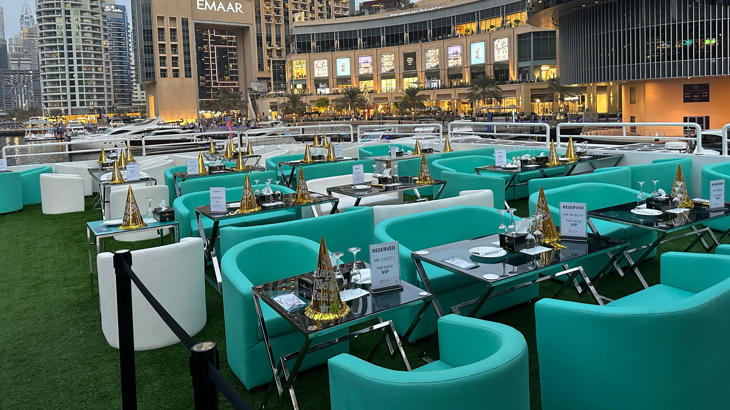 Dubai’s most exciting New Year vibes meet the luxury of the sea