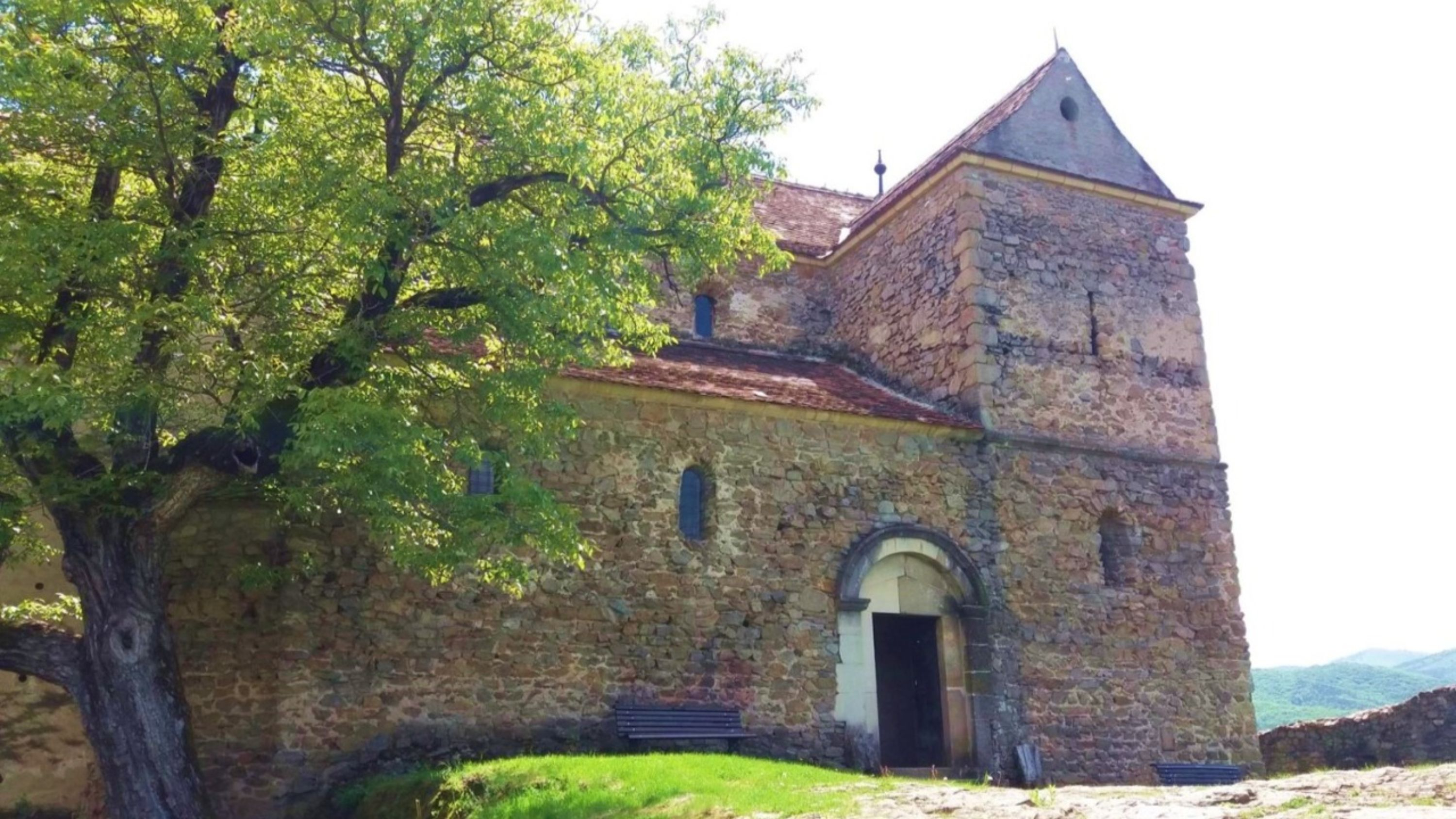 Historic St. Michael's Fortified Church, a testament to Transylvania's rich cultural and architectural heritage