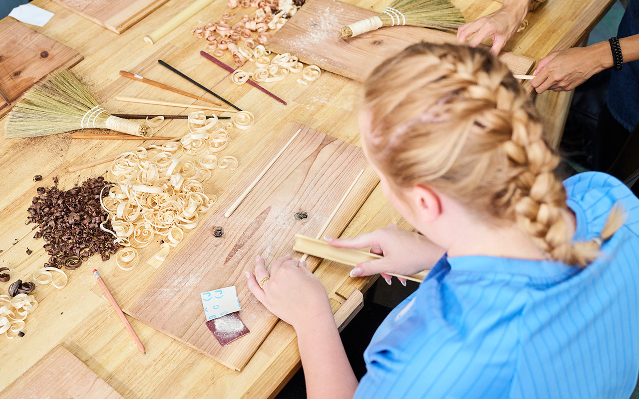 Kyoto Arashiyama Chopstick Making Workshop