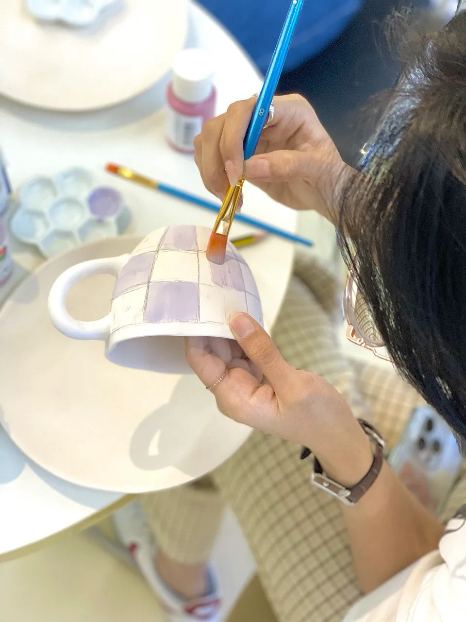 八打靈再也陶瓷繪畫體驗（Happy Hour Club Cafe & Workshop）