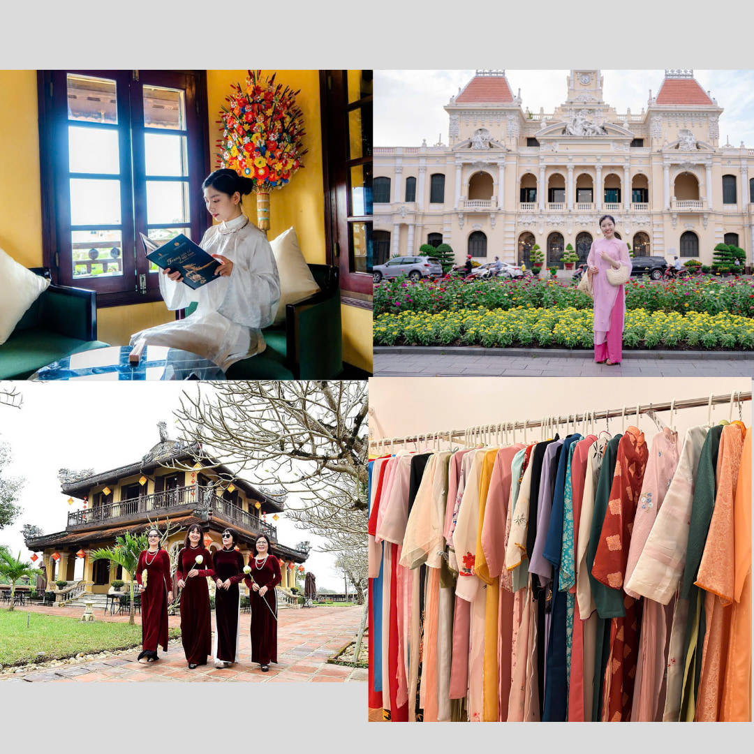 Vietnamese Traditional Ao Dai Rental Service in Ho Chi Minh
