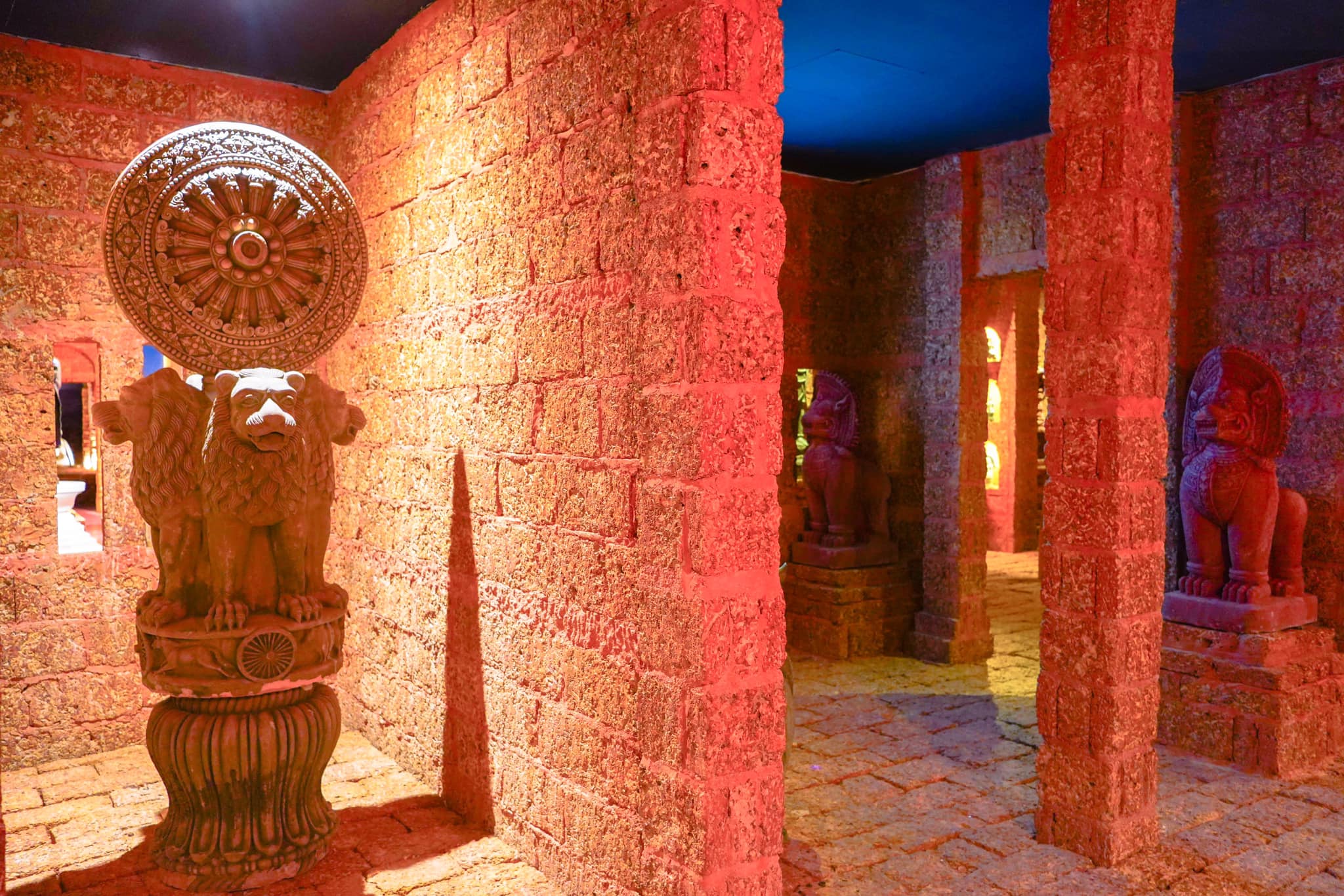 在古文明區體驗歷史的傳承。