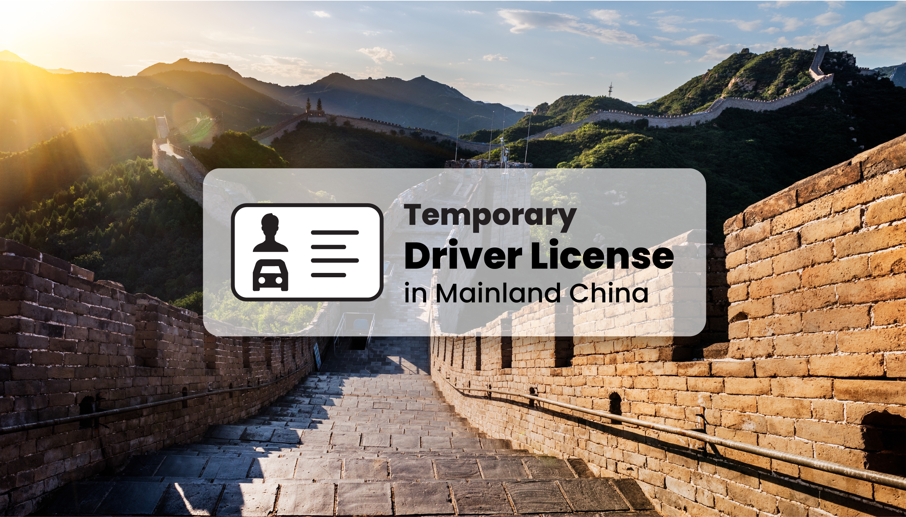 China Temporary Driver's License Authentication Service