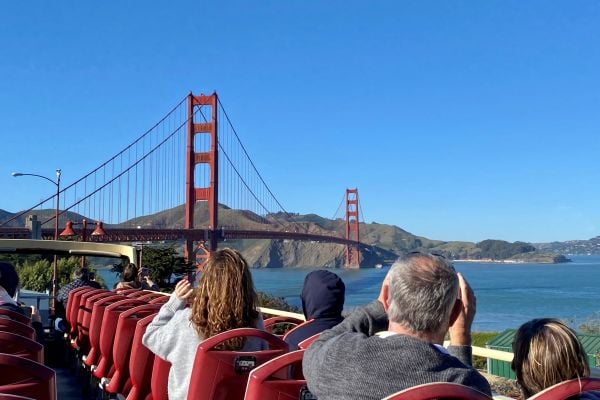 upper deck view with bridge view