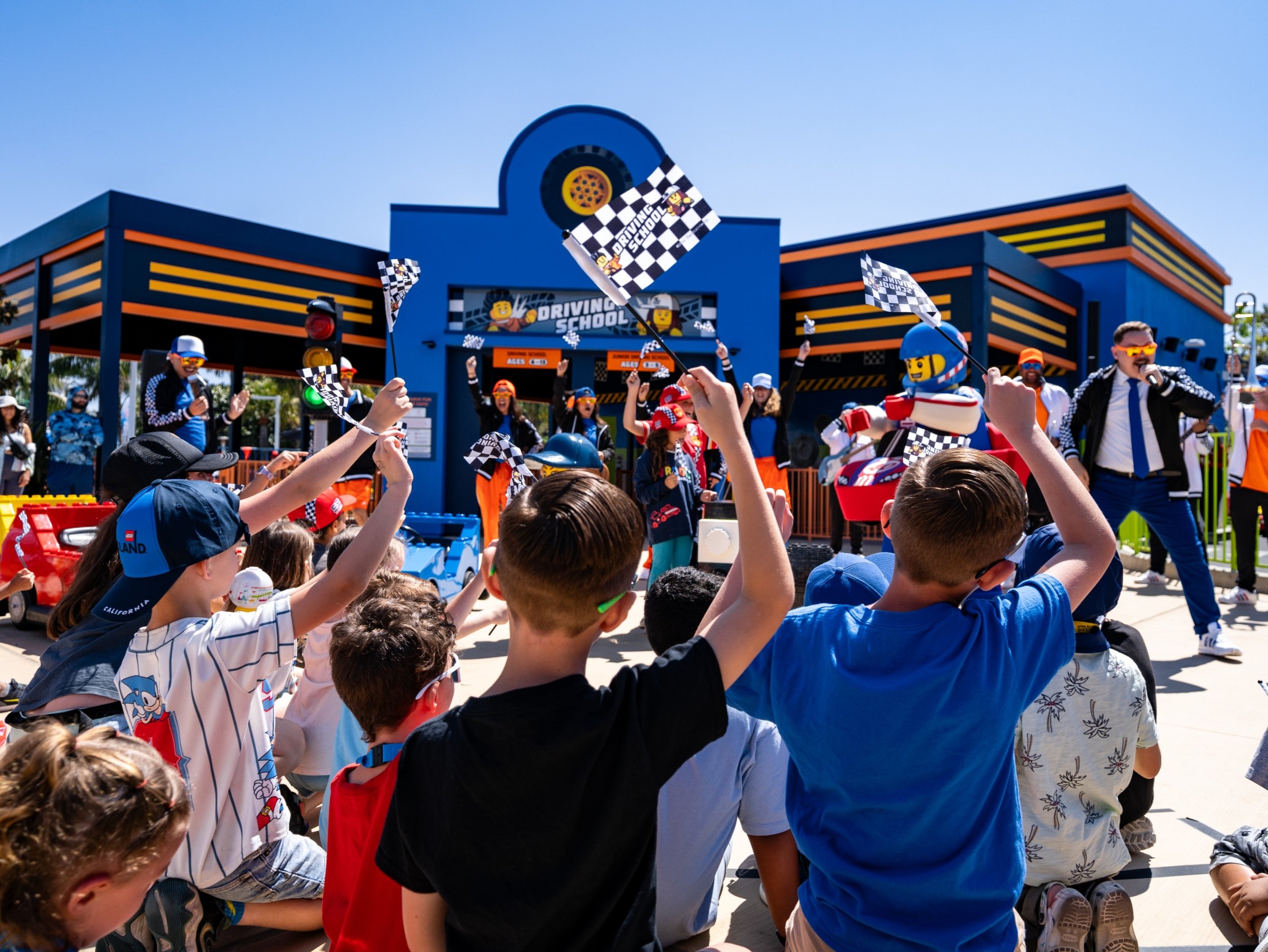 Legoland Ferrari Build and Race show