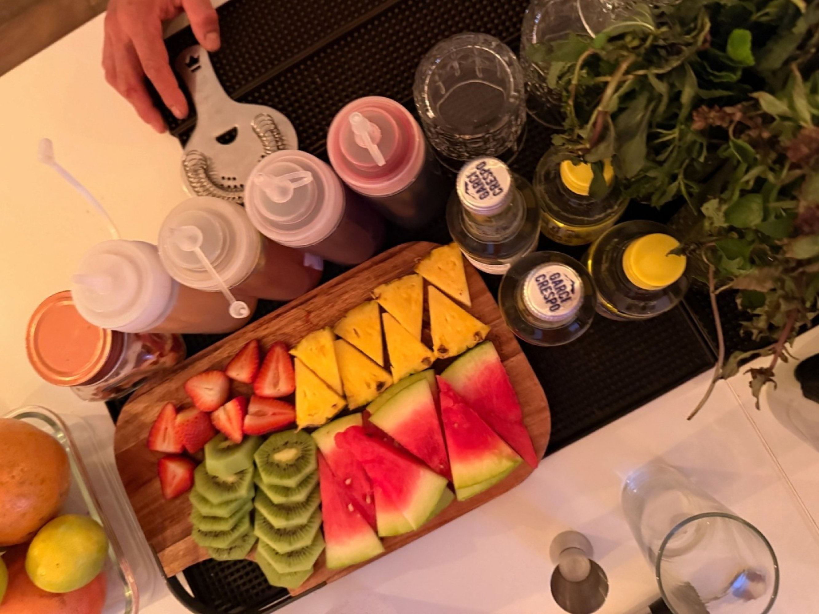 Fresh elements like pineapple or watermelon will also be included