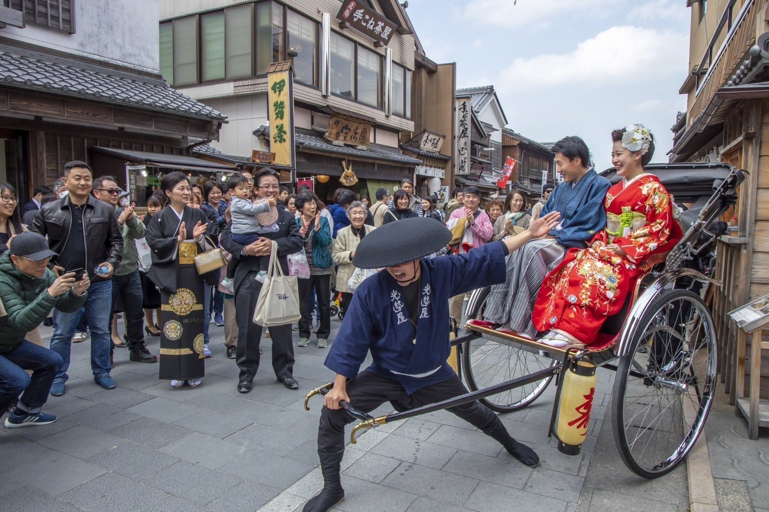 伊勢人力車體驗