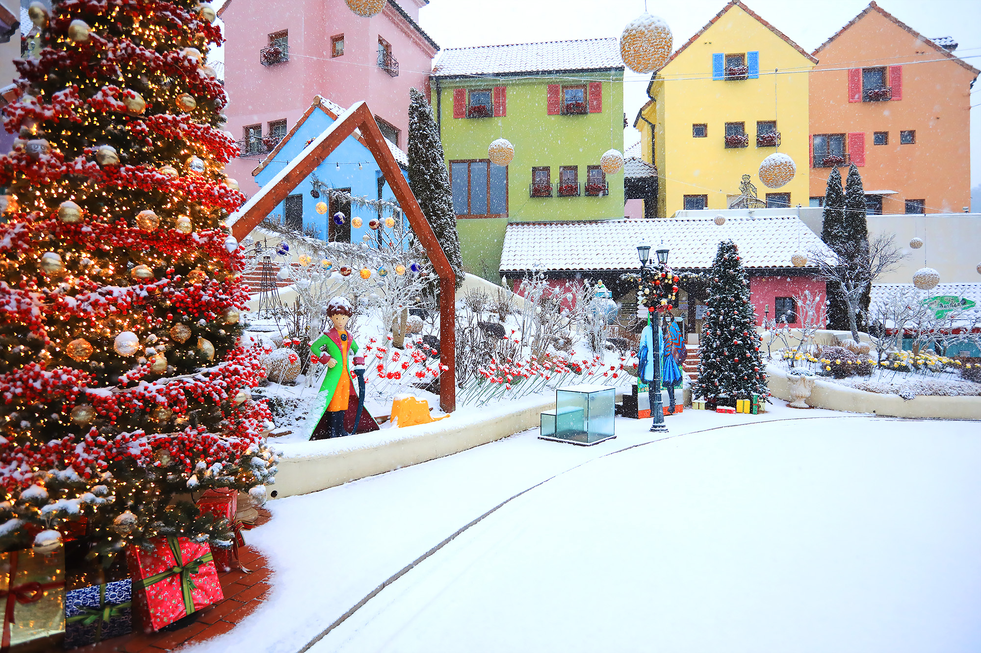 ❄️您是否曾漫步於白雪皚皚的法國或義大利村莊？