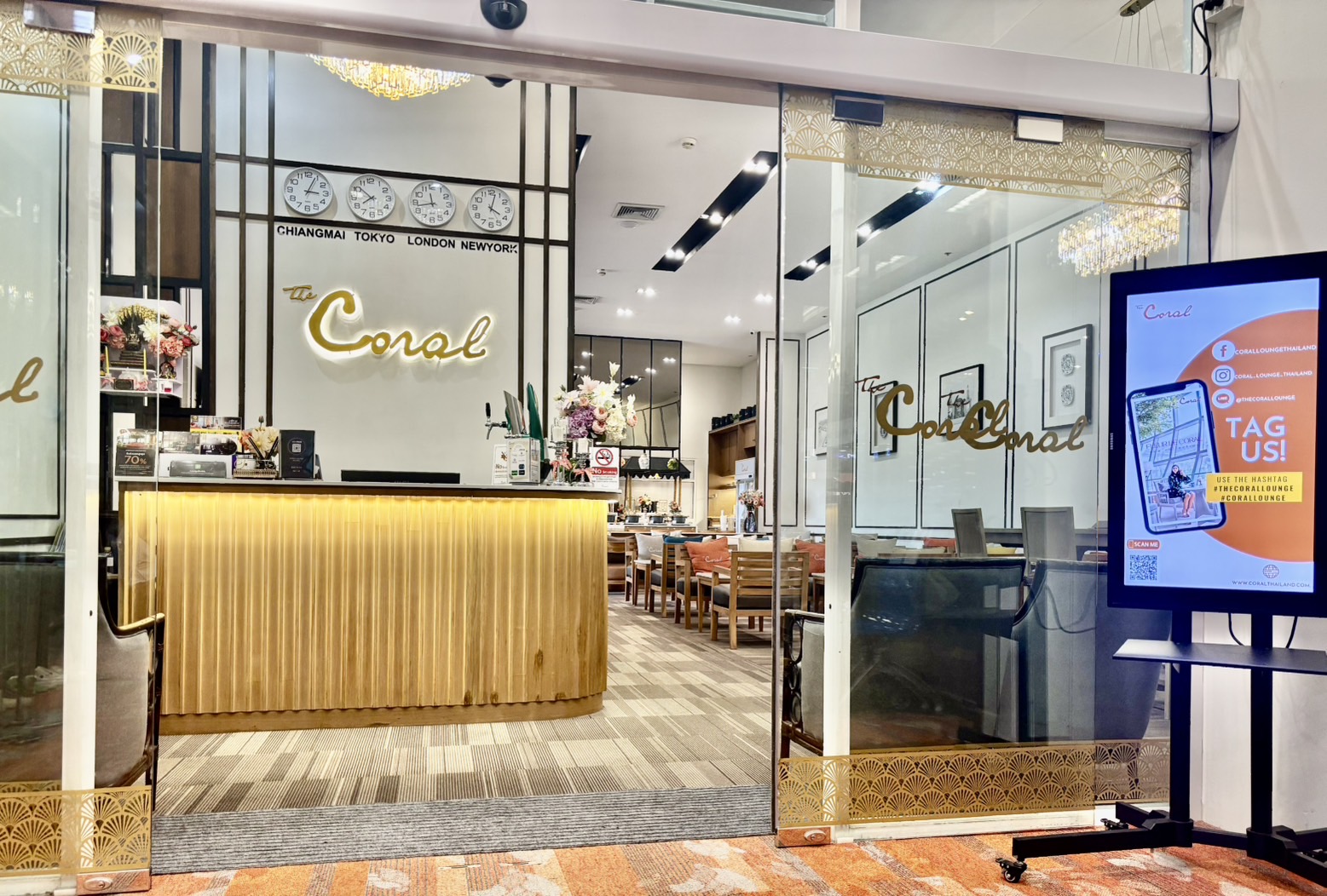 Coral International Departure Lounge, Chiang Mai International Airport