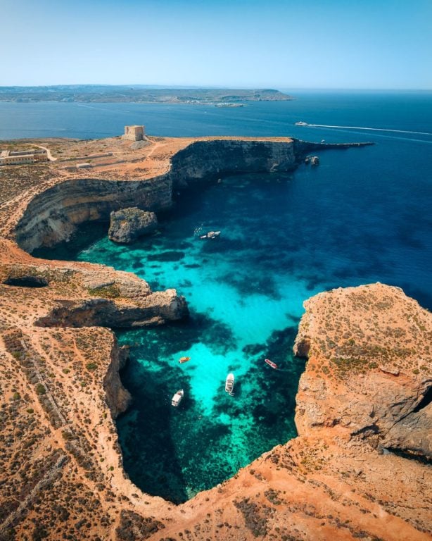 Half Day Cruise Gozo, Comino, Blue & Crystal Lagoons + Caves