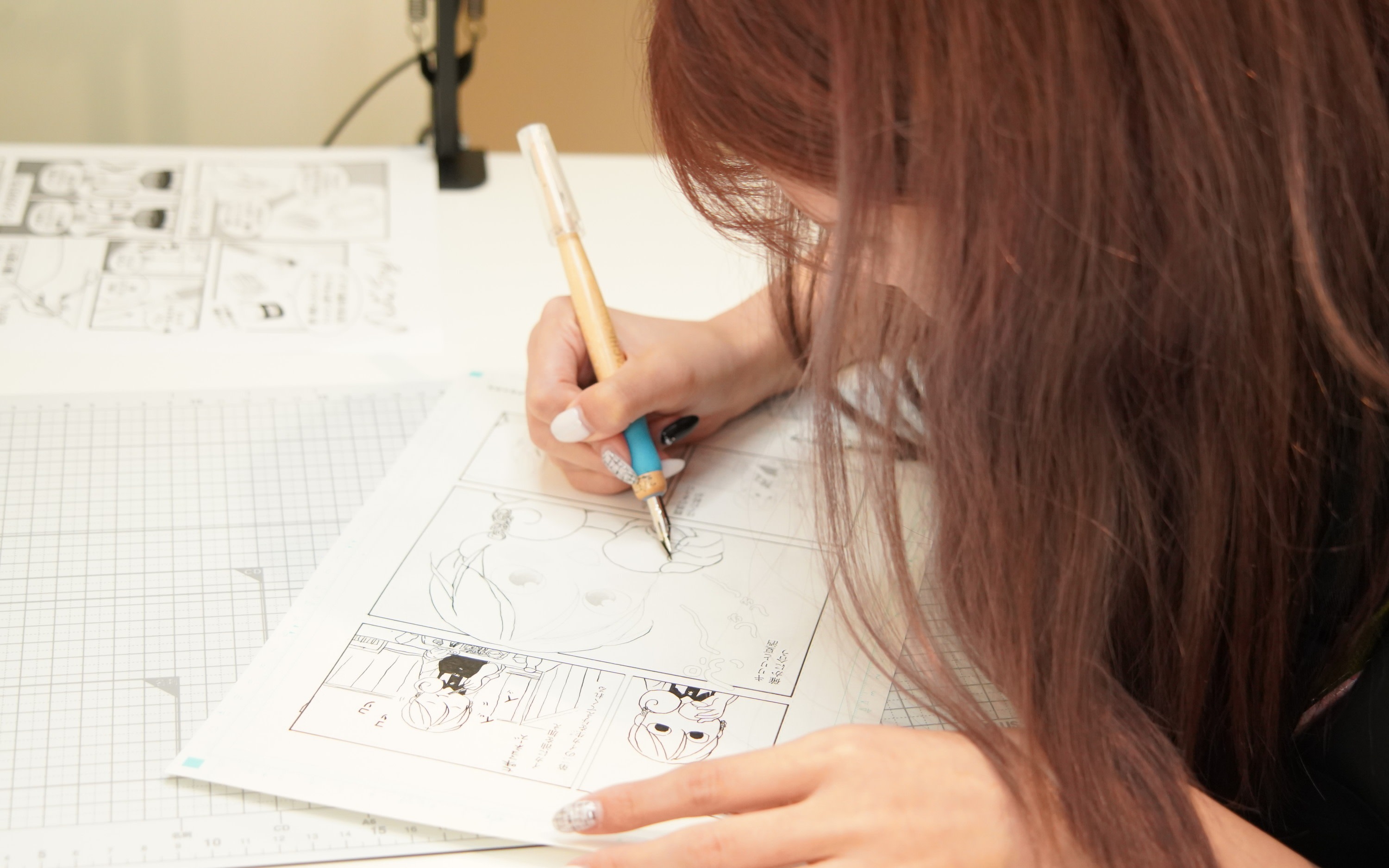 Kumamoto Manga Dojo Manga Pen Inking Experience