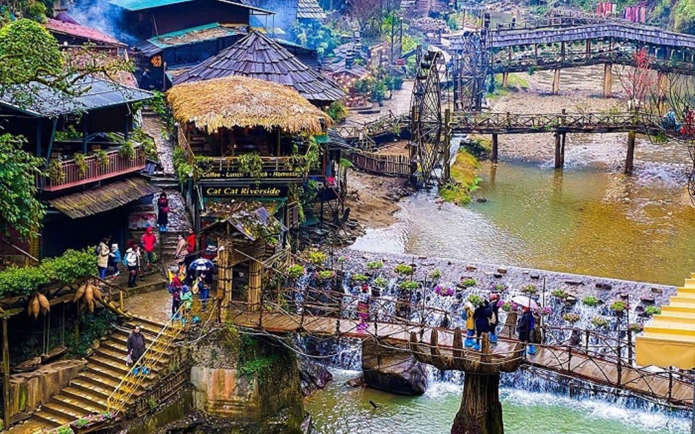 Sapa Cat Cat & Ta Phin Villages Half-Day Tour with Herbal Bath