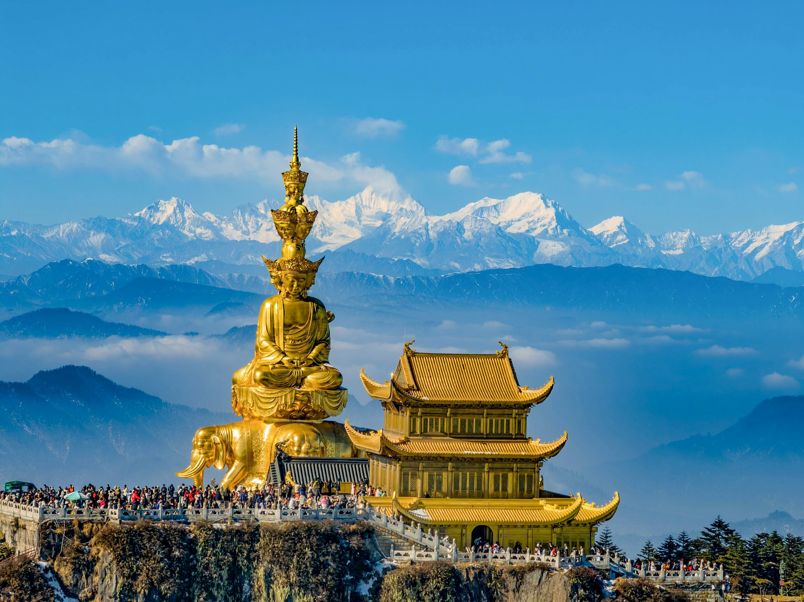 Leshan Giant Buddha and Mount Emei Full-Day Mountain Adventure