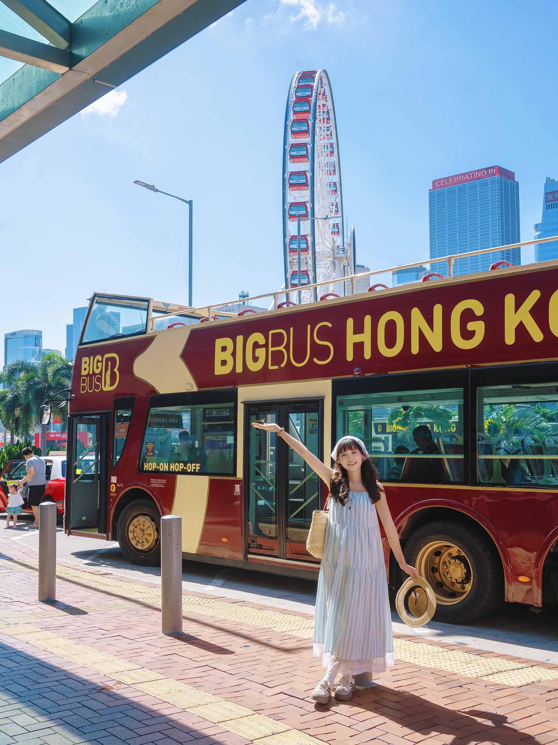 香港 Big Bus 隨上隨下觀光巴士（敞篷）