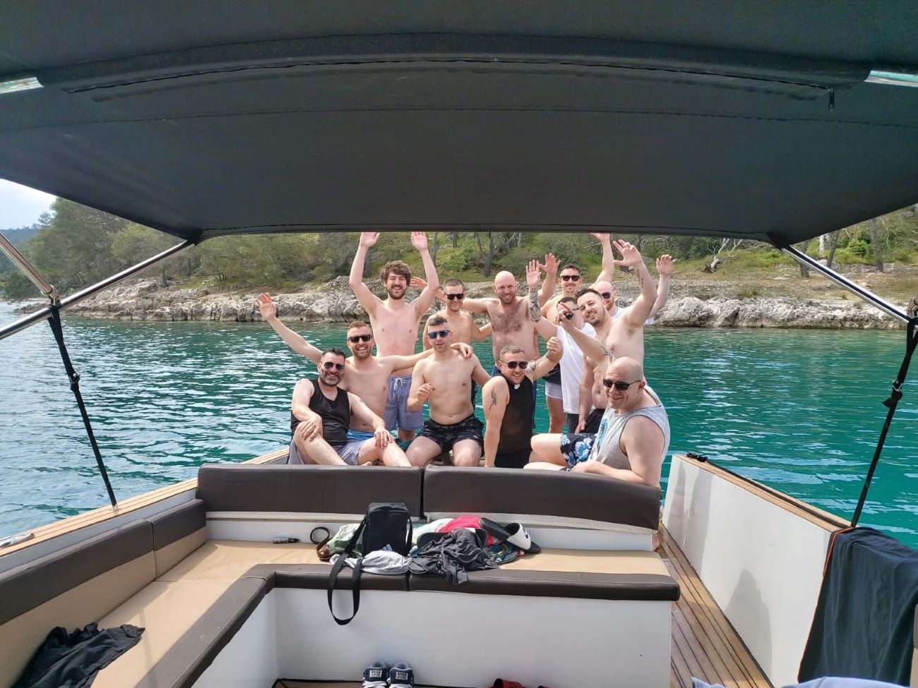 guests on the boat