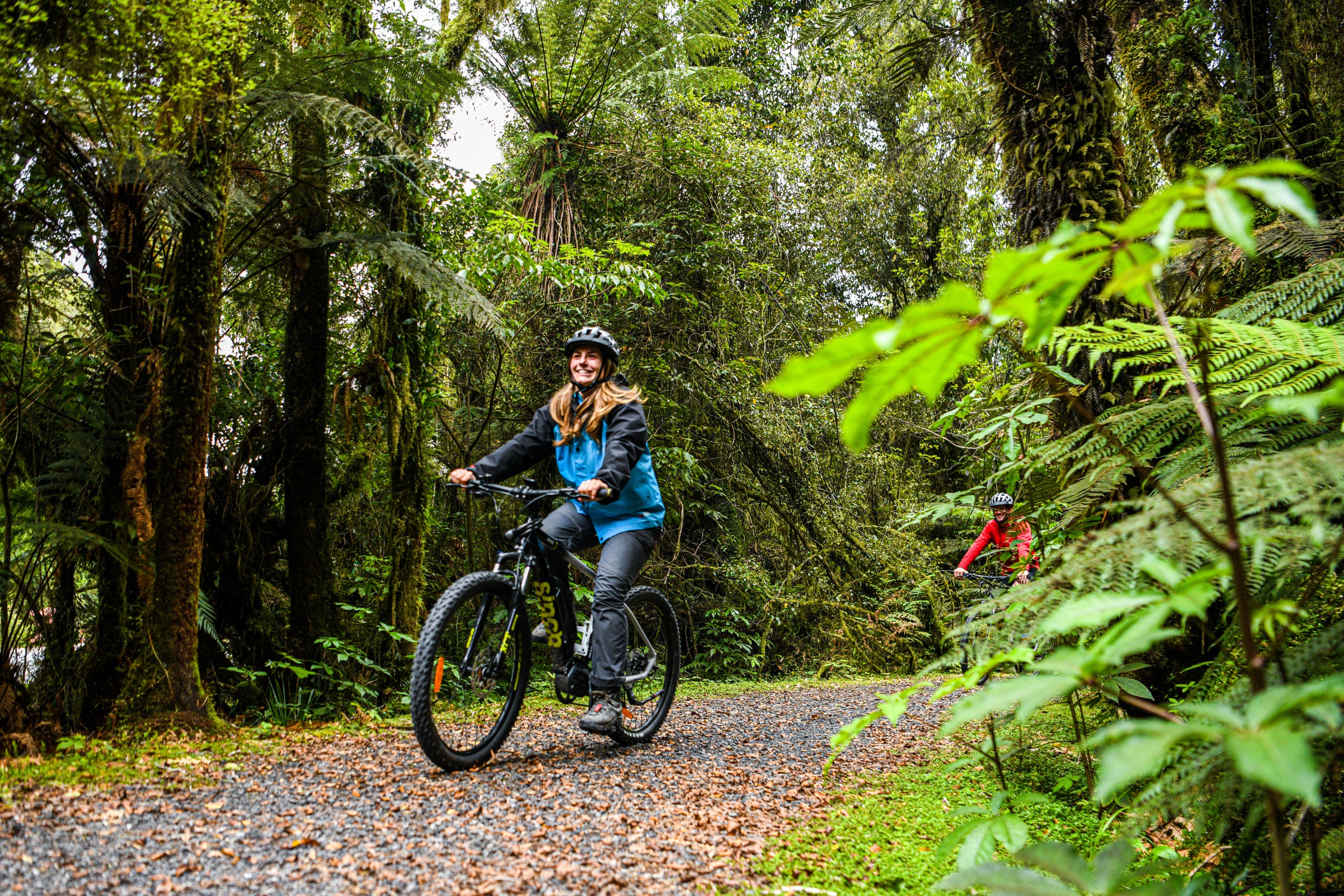紐西蘭福克斯冰川谷電動自行車＆健行之旅