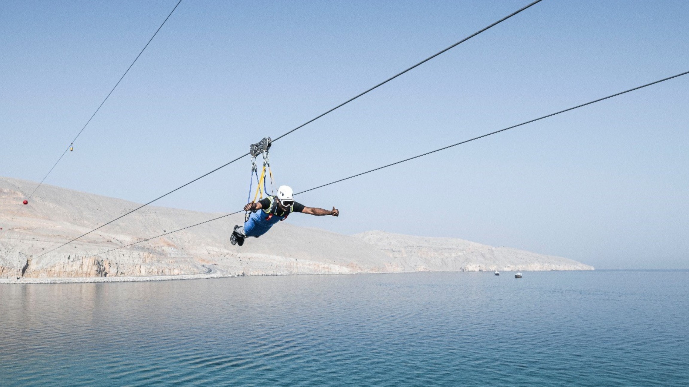 Feel the rush as you fly above turquoise waters—freedom never looked this epic!