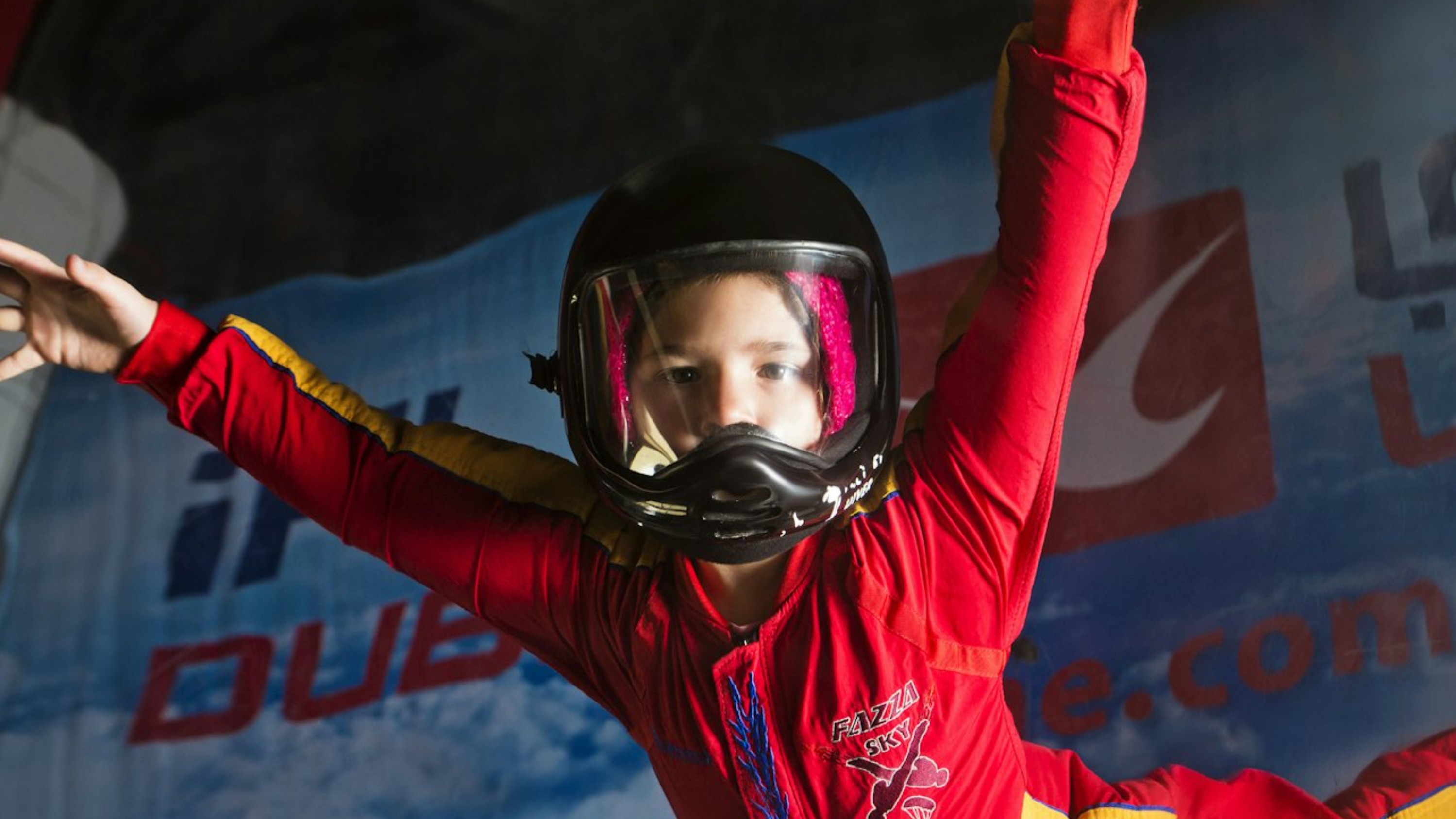 iFly indoor skydiving experience in Dubai