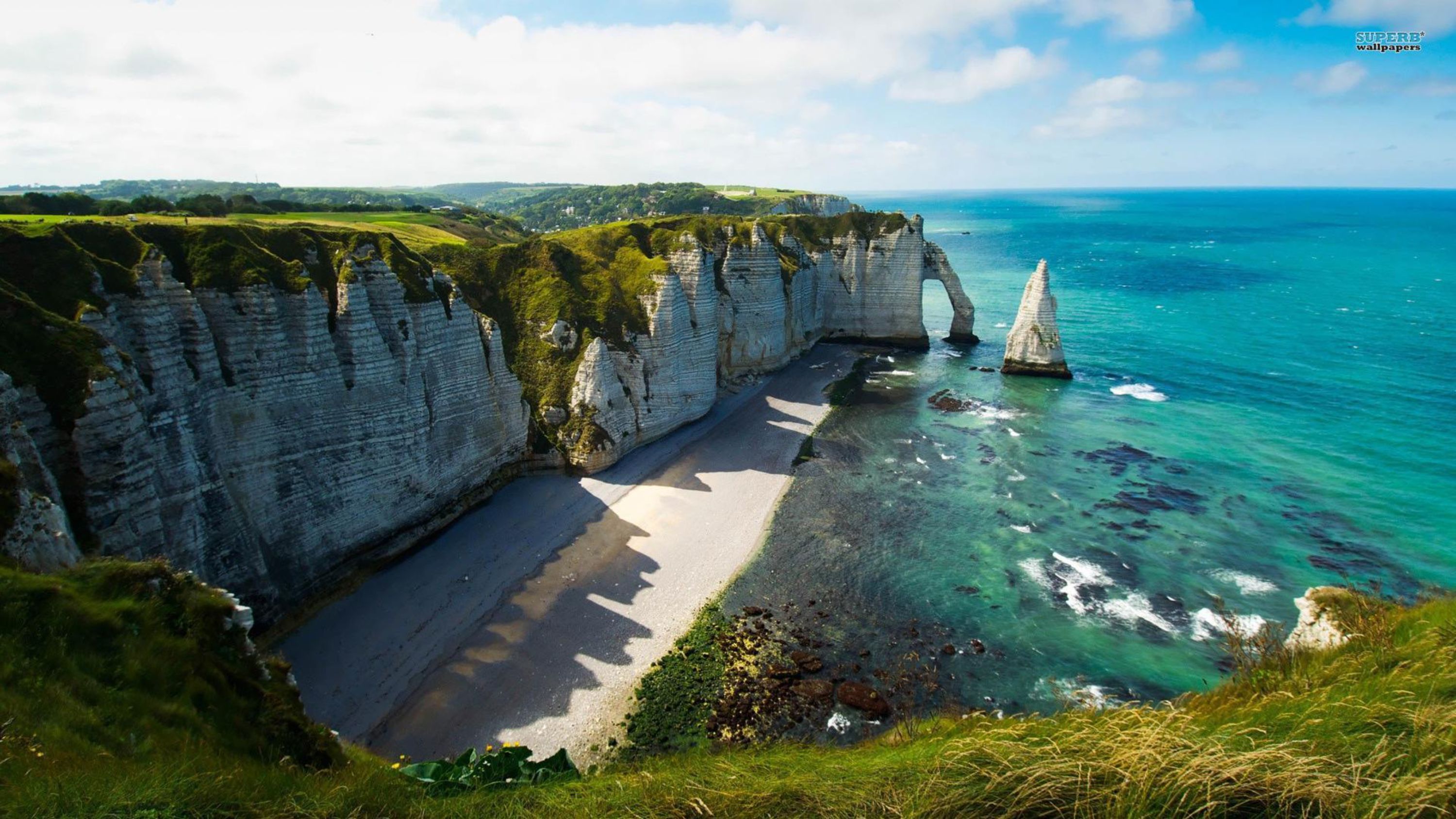 Away from the hustle and bustle, Etretat is a haven for the soul