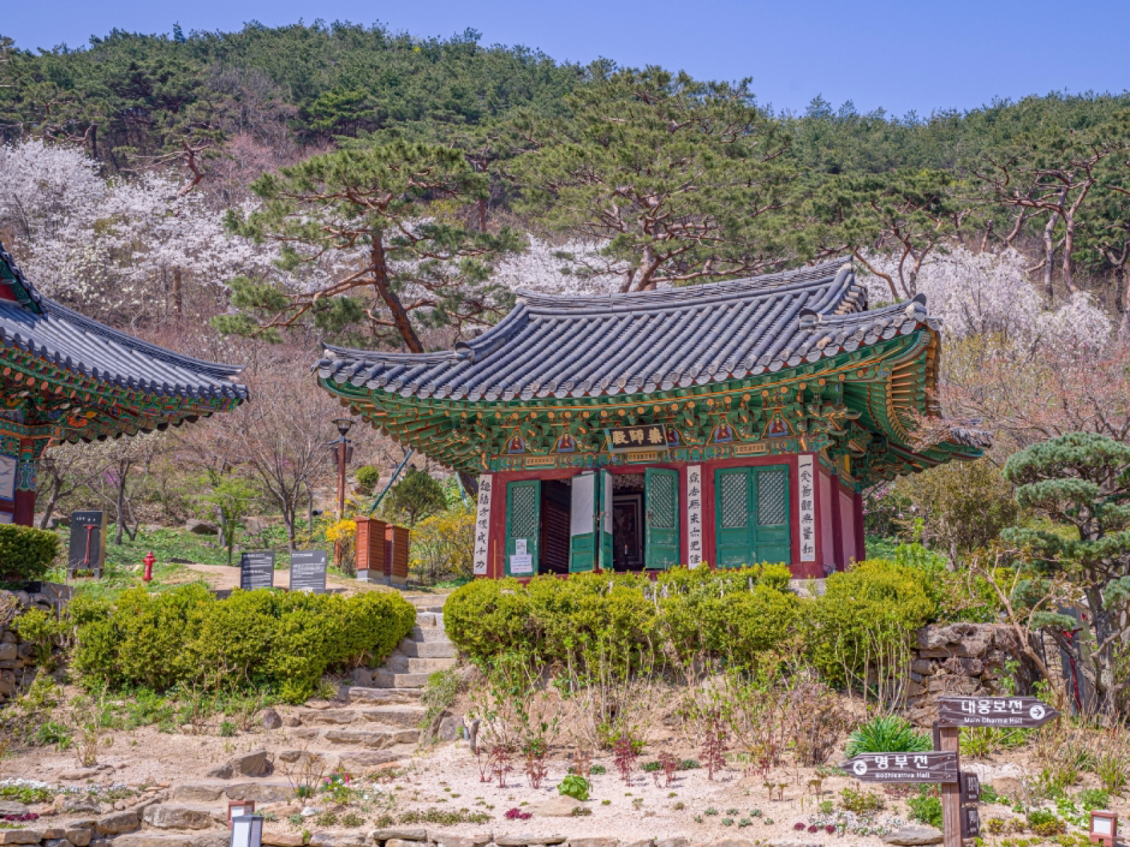 除了其歷史意義之外，鼎足寺還提供了一個寧靜的自然休憩之所。寺廟周圍環繞著茂密的森林，春天有櫻花，秋天有火紅的樹葉，景色尤其迷人，使其成為一年四季都必遊的景點。