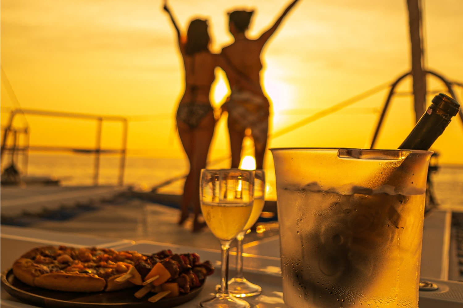 Coral and Racha Islands Party Catamaran from Phuket with Lunch