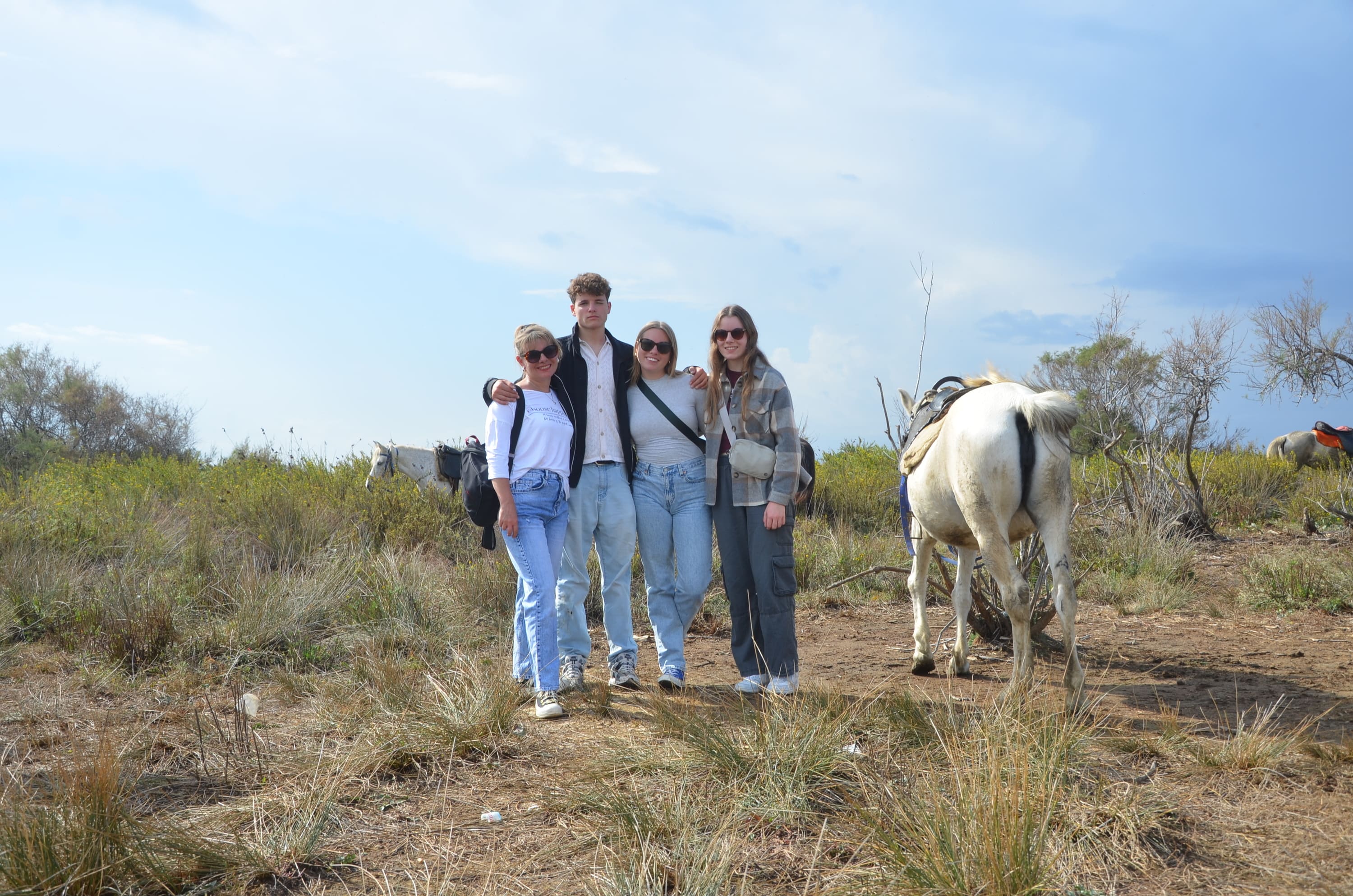 Capture unforgettable moments as you ride your horse by the sea.