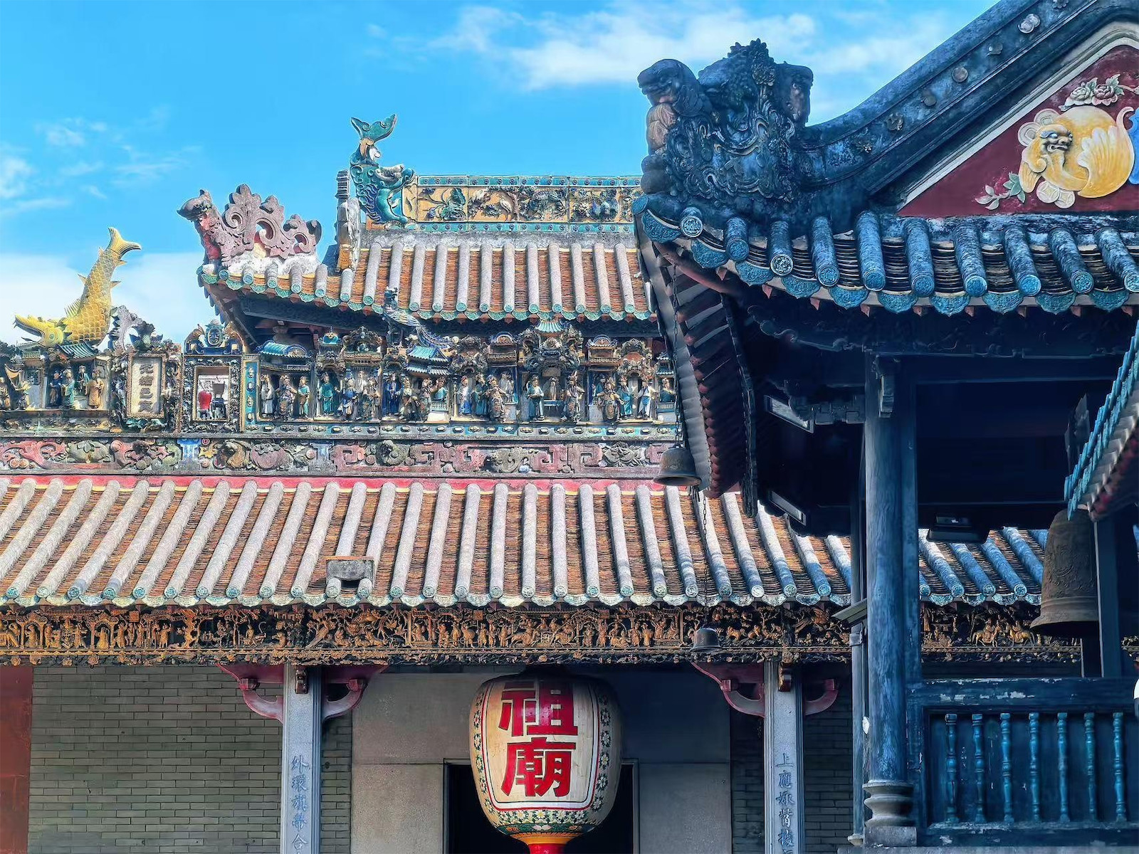 佛山祖廟屋頂工藝