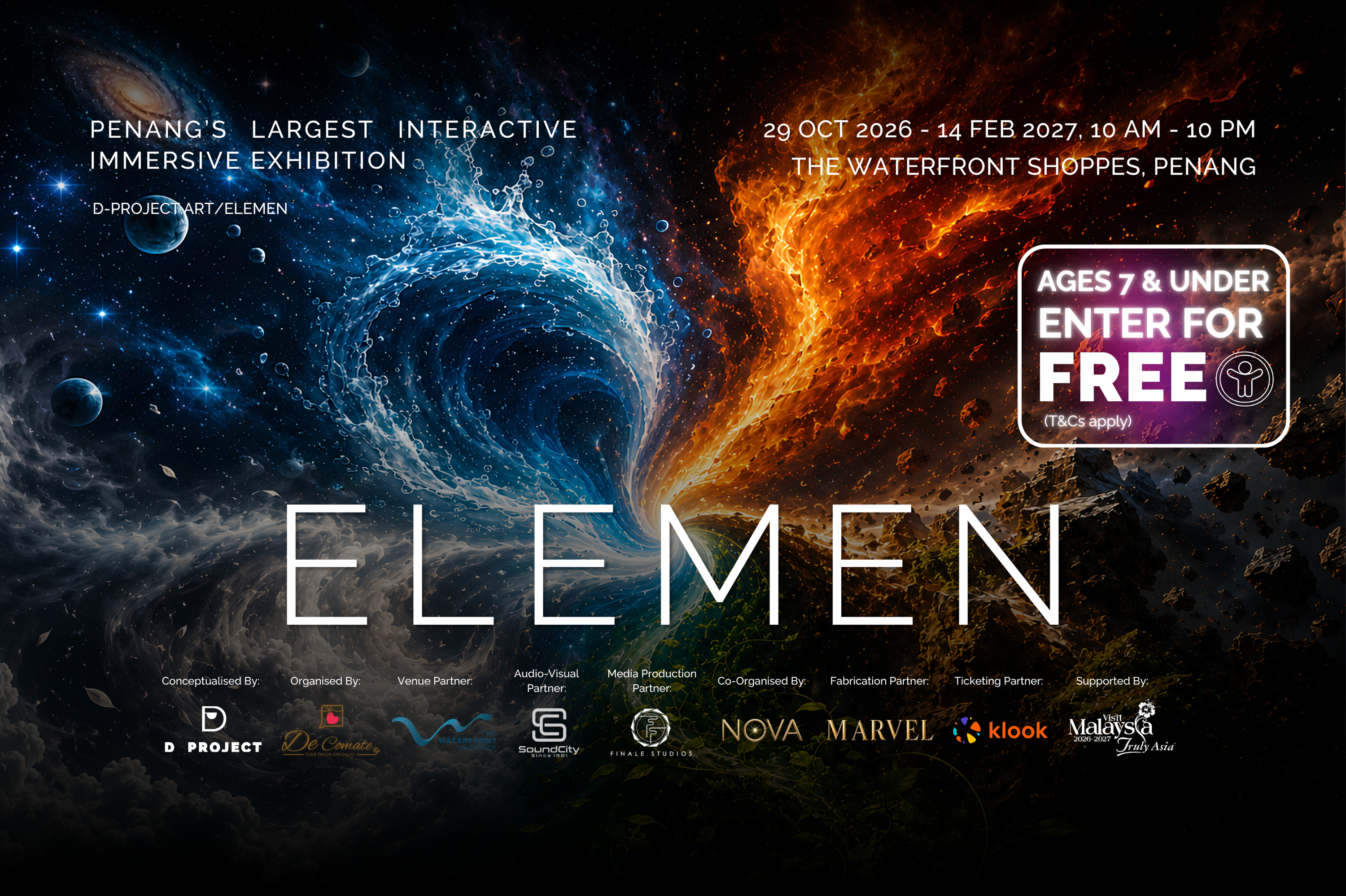ELEMEN - Penang's Largest Interactive Immersive Exhibition 