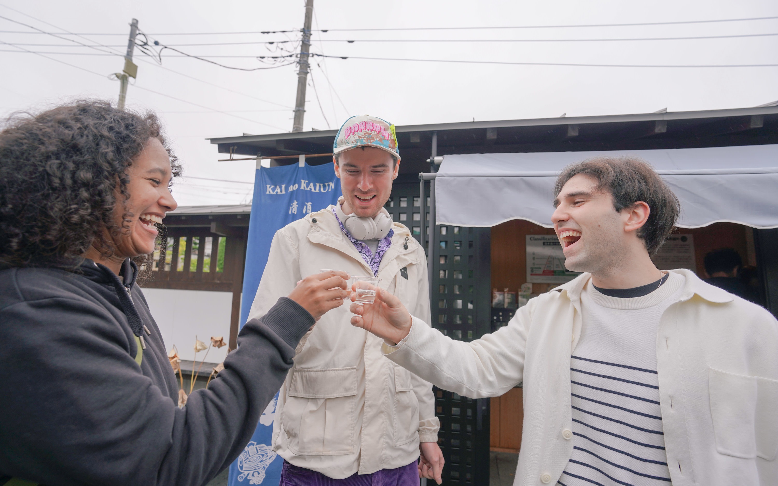 Mt. Fuji Lakeside cultural Walk near Kawaguchiko Lake