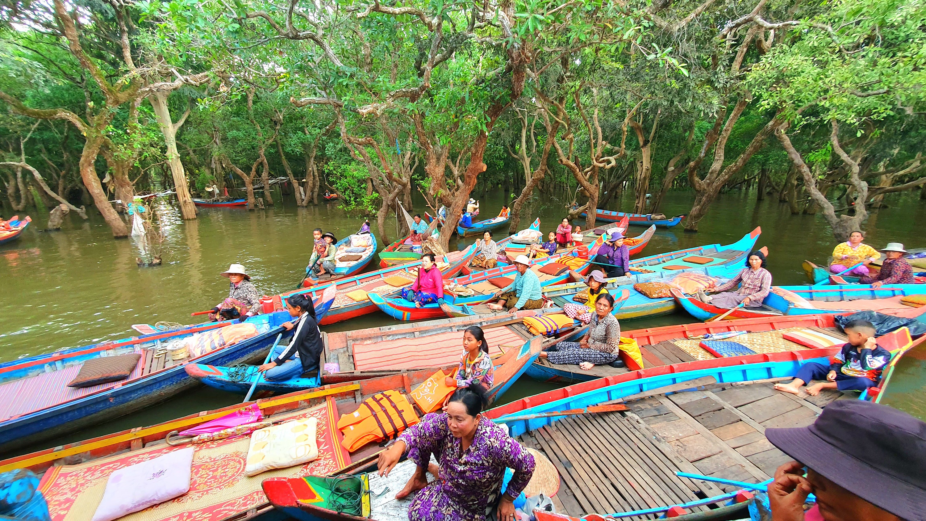 洞裡薩湖、水上村莊、Kompong Phluk 之旅