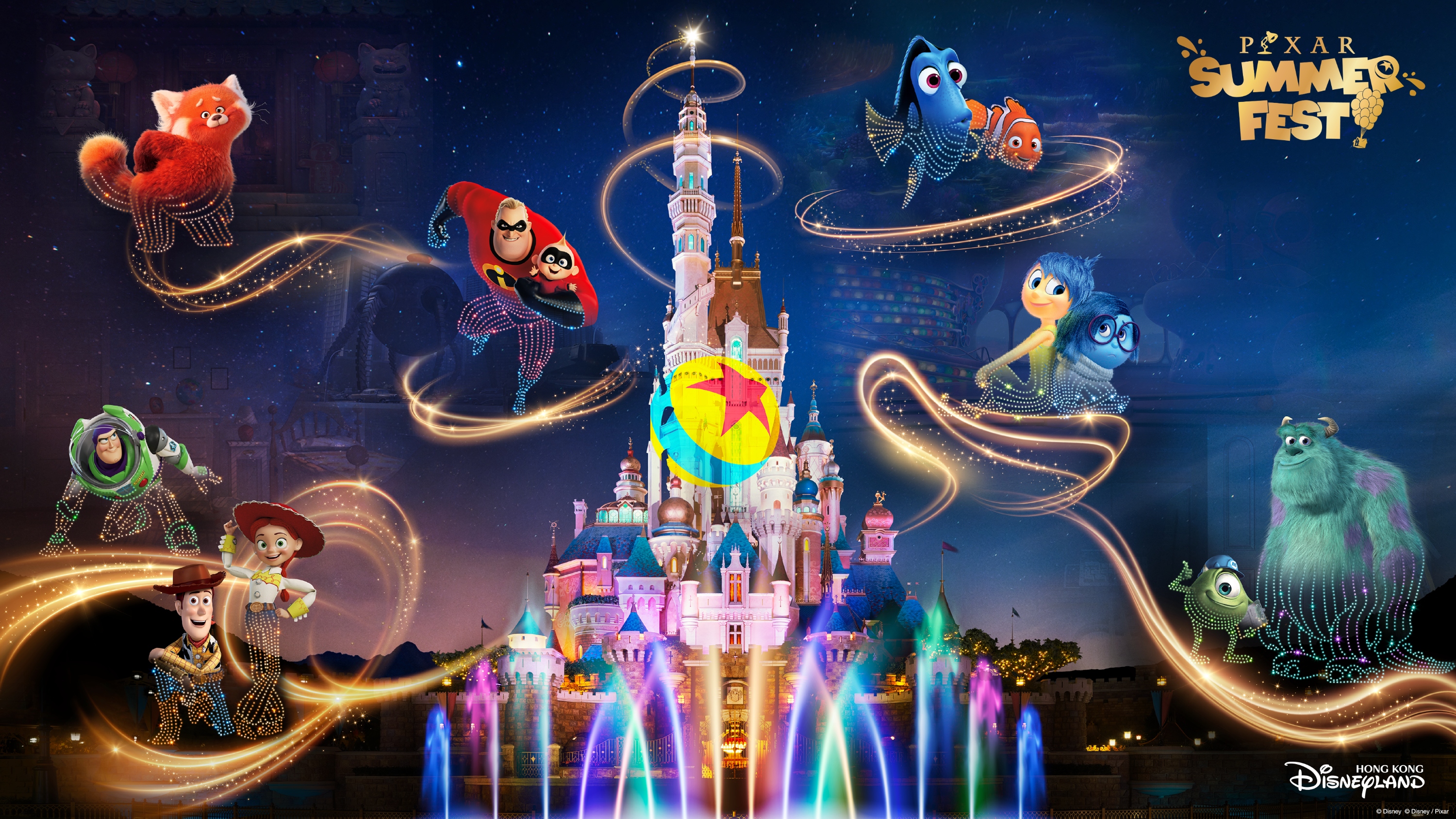 Pixar Pals Spectacular (available from 12 June-31 Aug 2026)