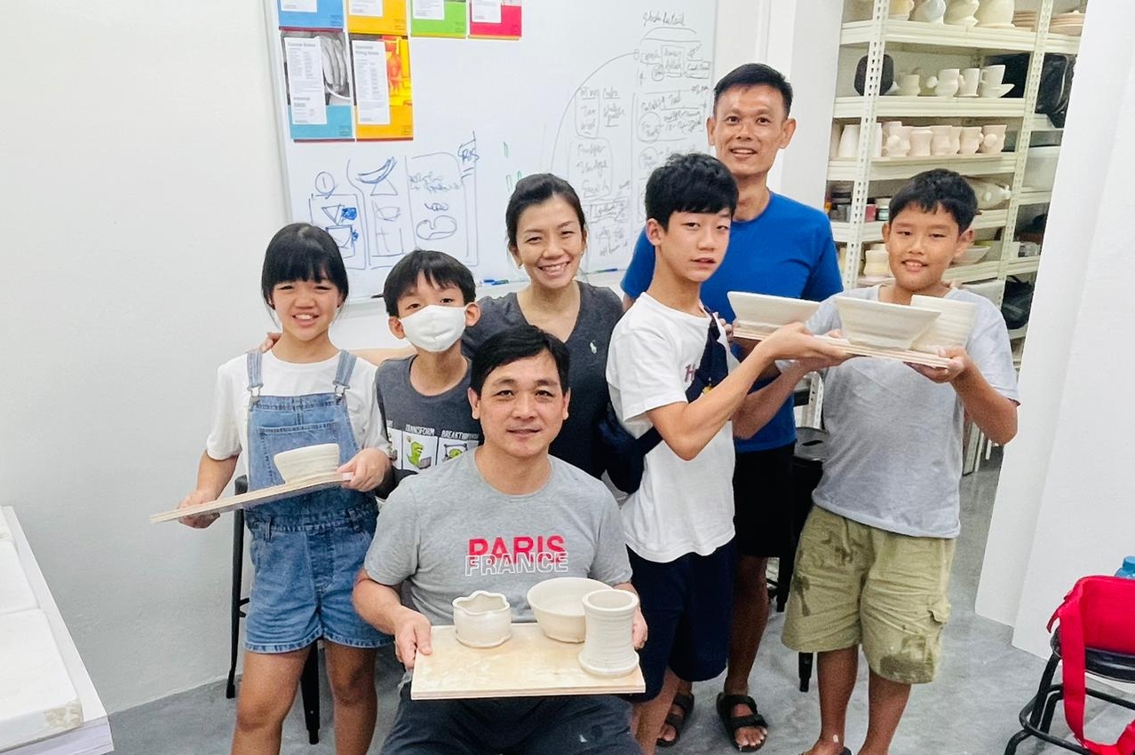 新加坡陶藝製作工作坊