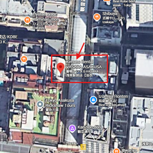 ASAKUSA EKIMAE store