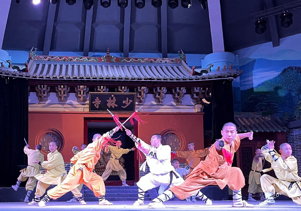 First you will have a chance to witness the real Kungfu performed by Shaolin monks.