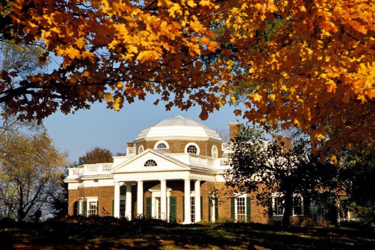 華盛頓特區托馬斯·傑斐遜蒙蒂塞洛一日遊 (Thomas Jefferson Monticello 1 Day Tour in Washington DC)
