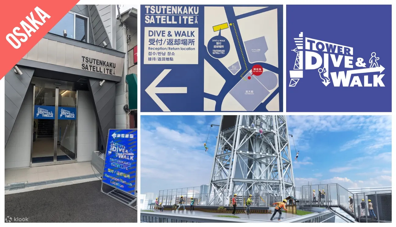 Tsutenkaku Dive & Walk, Kansai