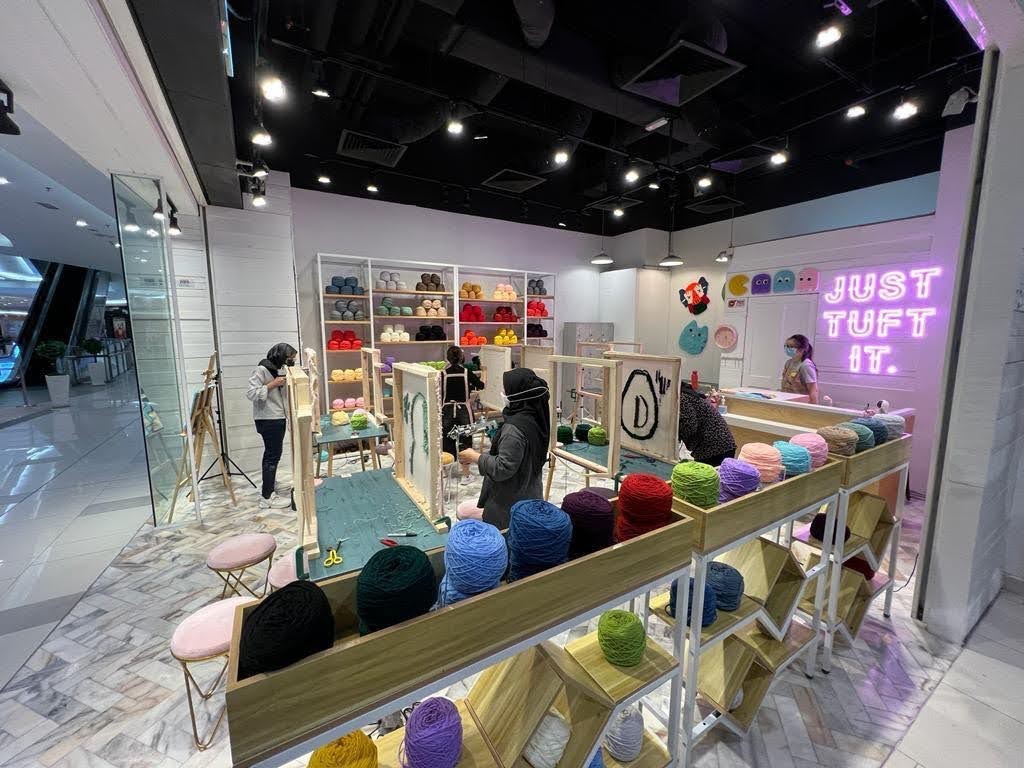 吉隆坡簇絨裝飾品製作體驗（Good Times提供）