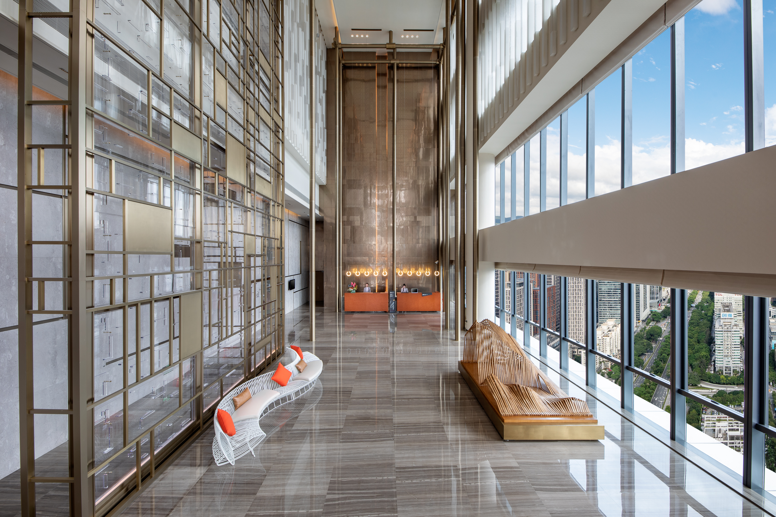 hotel lobby