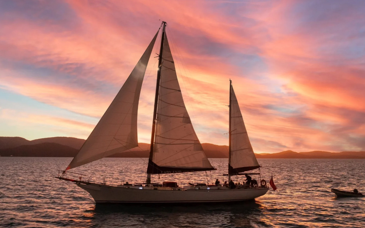 Lady Enid Sunset Sailing Cruise with Aperol Spritz and Share Platter