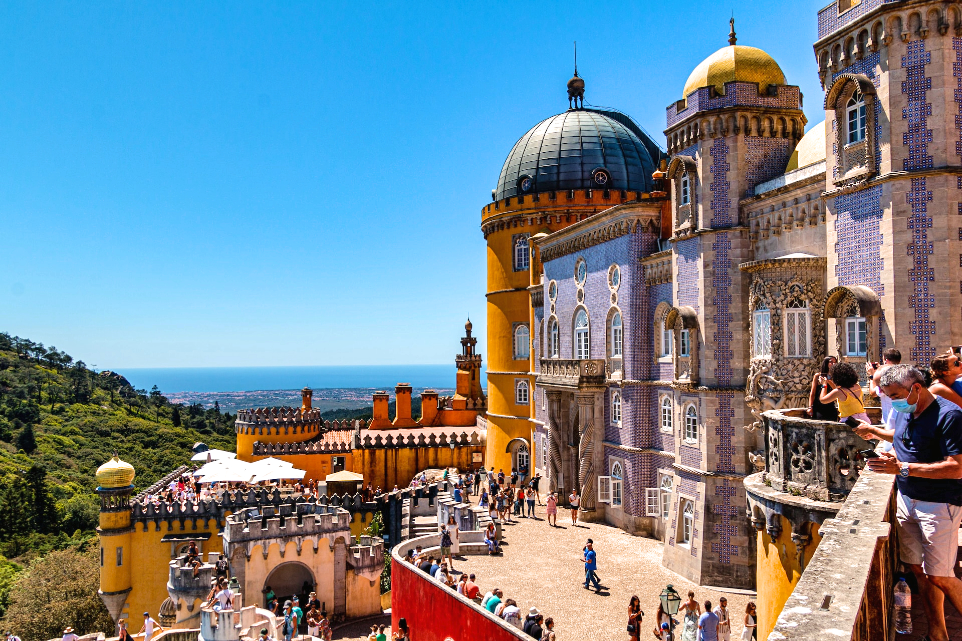 Sintra, Pena Palace and Cascais Full-Day Trip