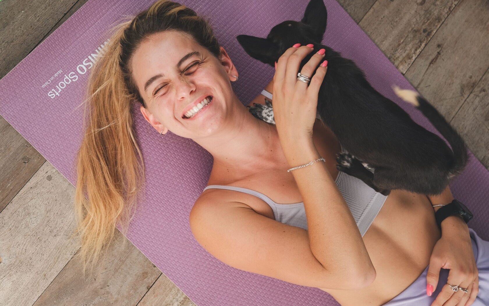 Happy Puppy Yoga Experience in Bali