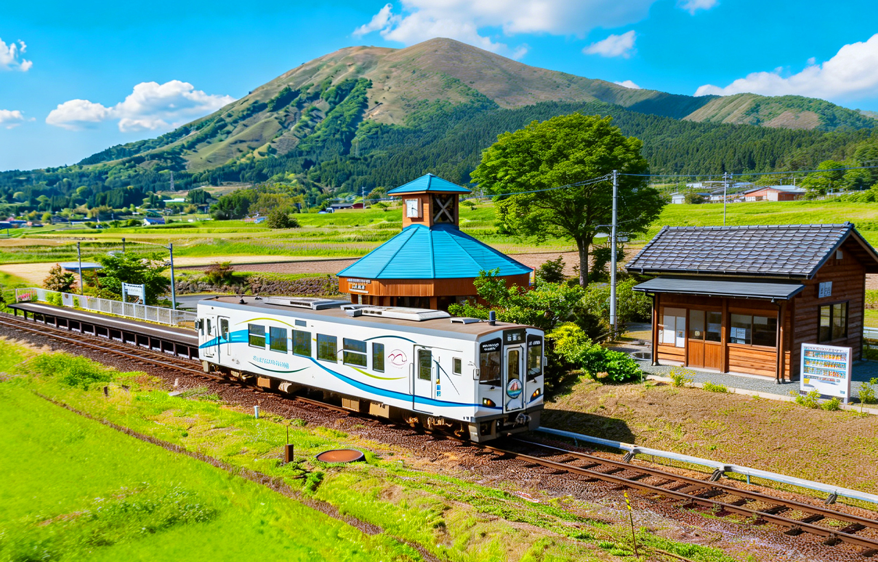 南阿蘇鐵道列車,車型根據每天列車營運情況,隨機安排,敬請知悉。 南阿蘇鐵道列車,車型根據每天列車營運情況,隨機安排,敬請知悉。