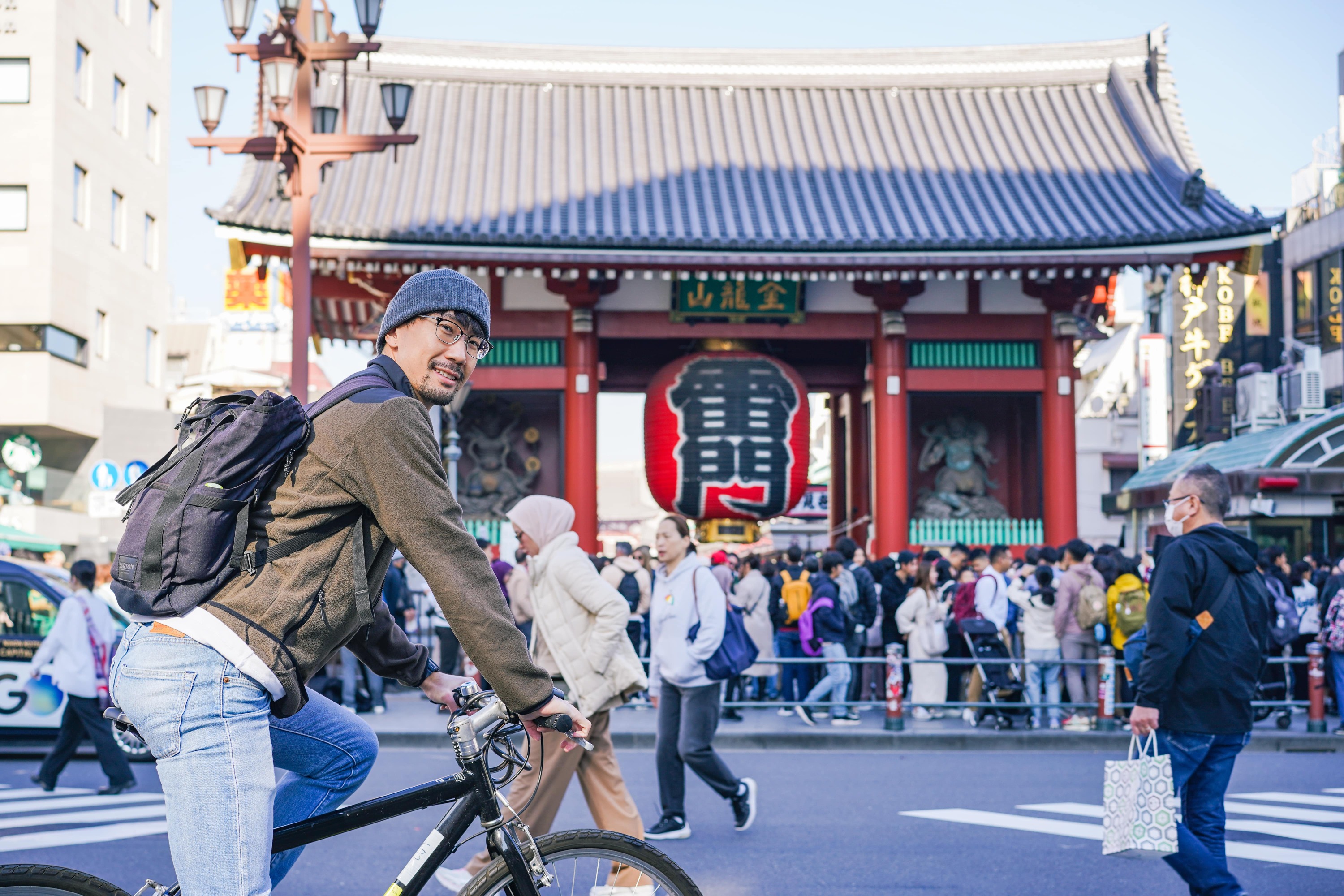 東京 & 江戶隱藏瑰寶5小時單車之旅（包午餐）