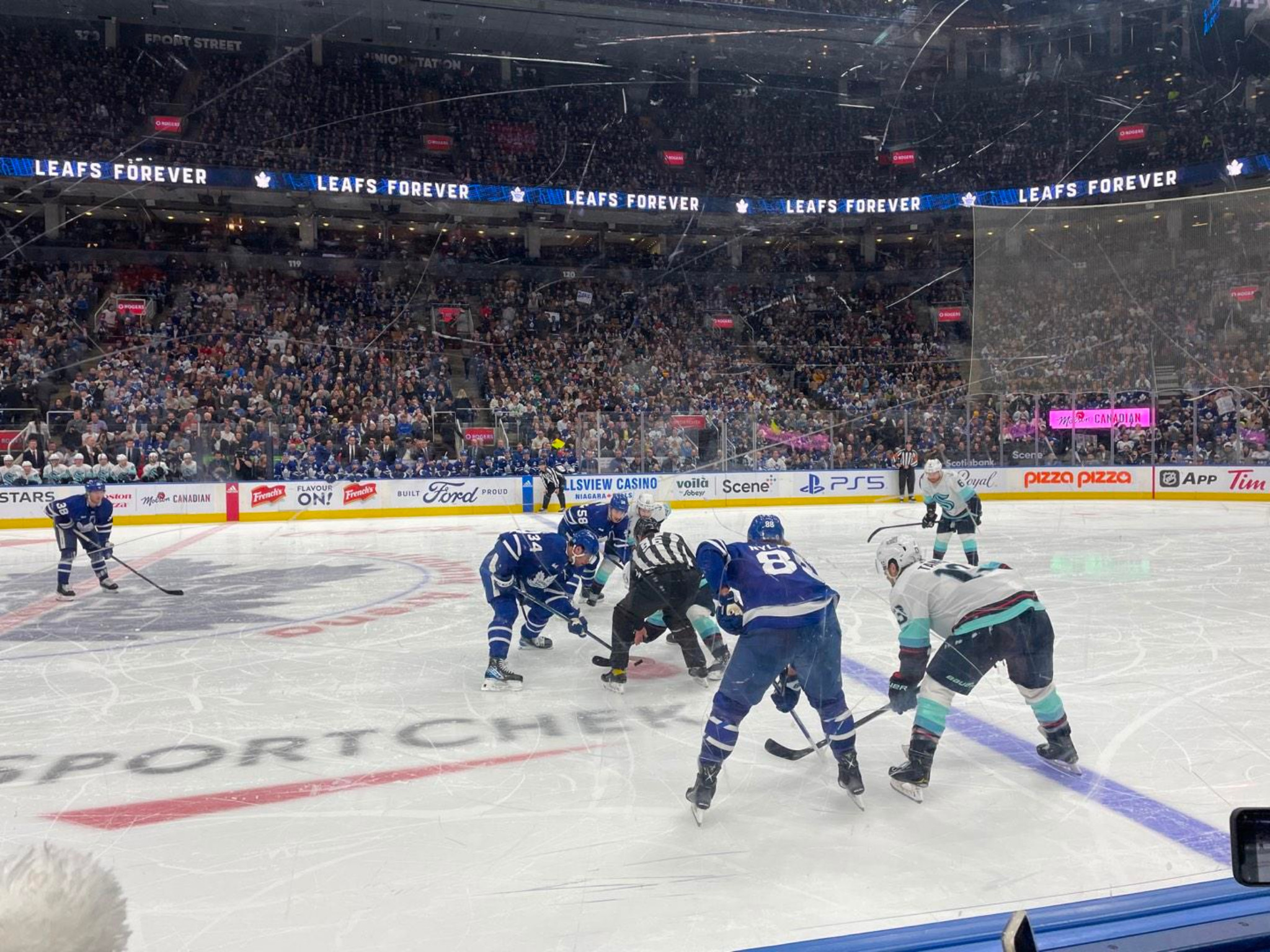 Toronto Maple Leafs Ice Hockey Game at Scotiabank Arena