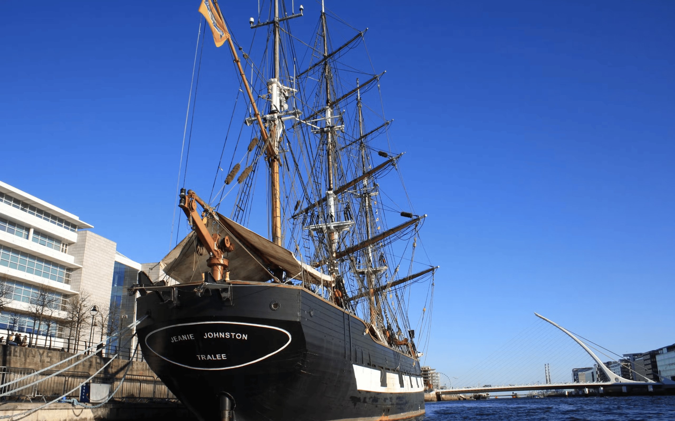 Explore the Jeanie Johnston Tall Ship and discover the history of the Great Famine