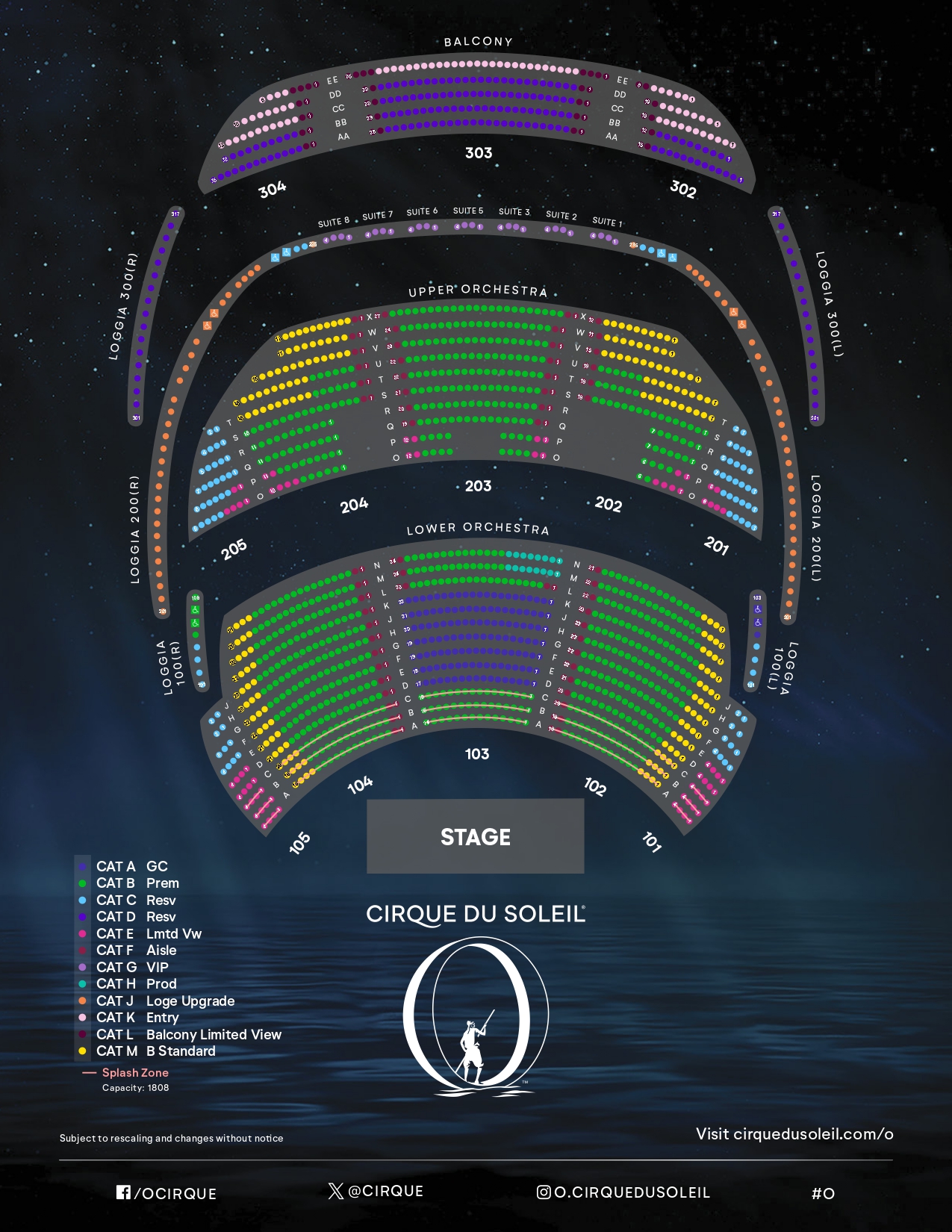 O Seat Map