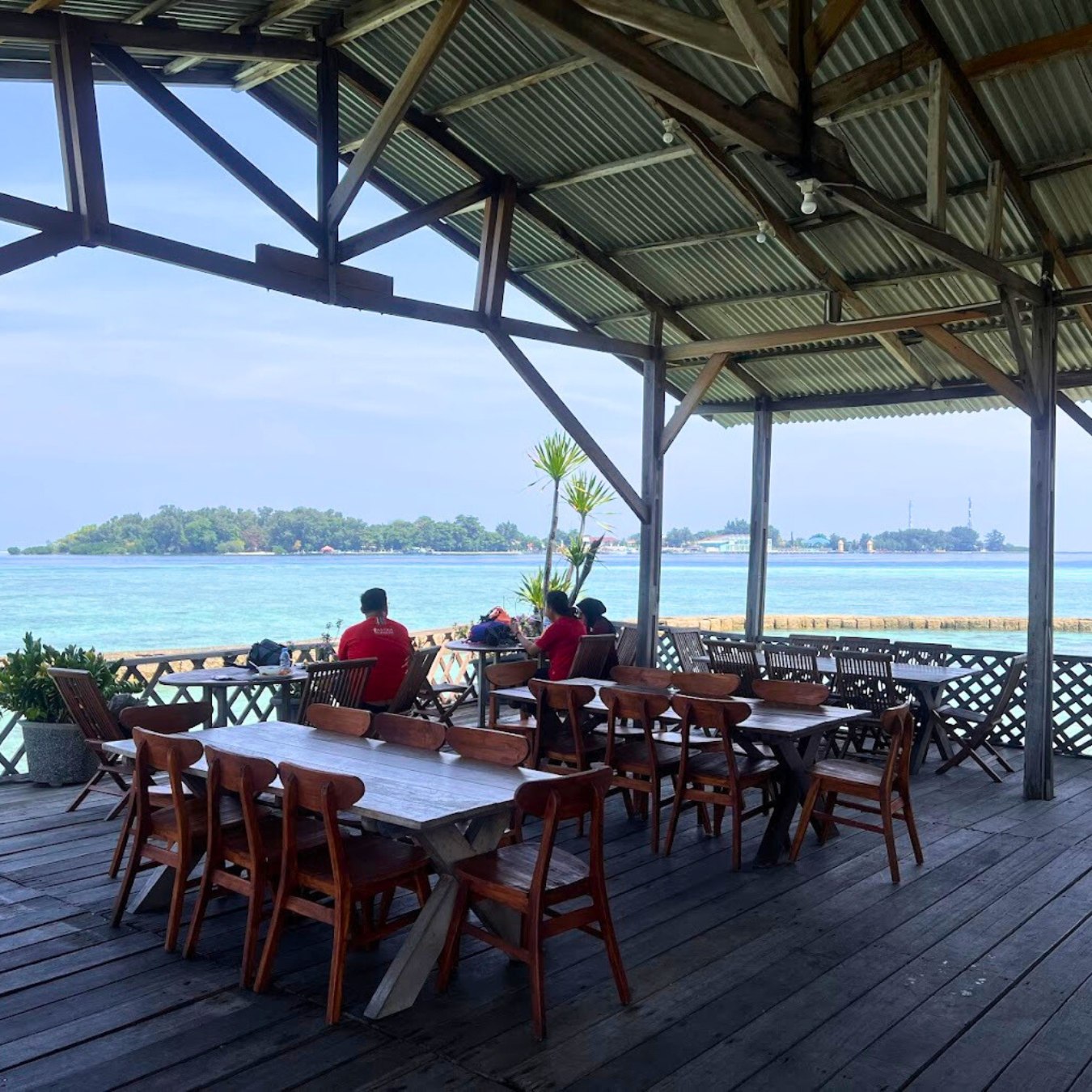 坐擁海景的饗宴